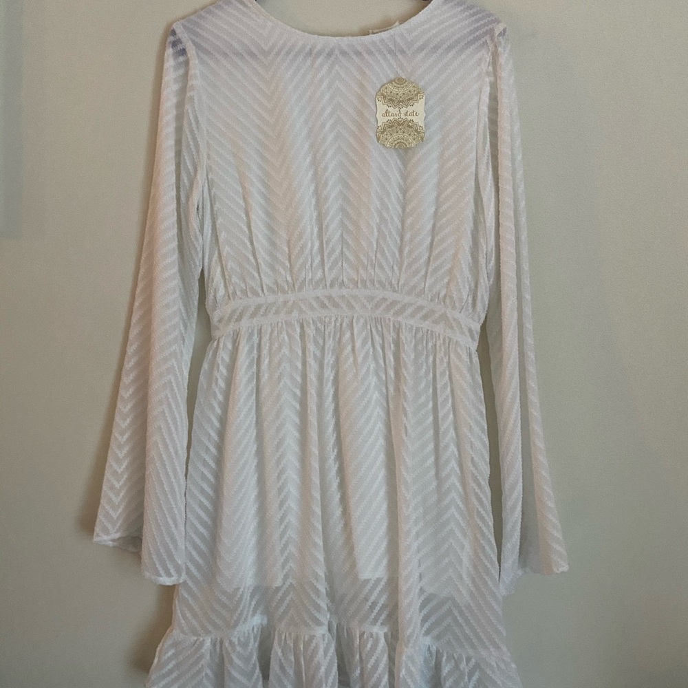 White Altar’d State dress.